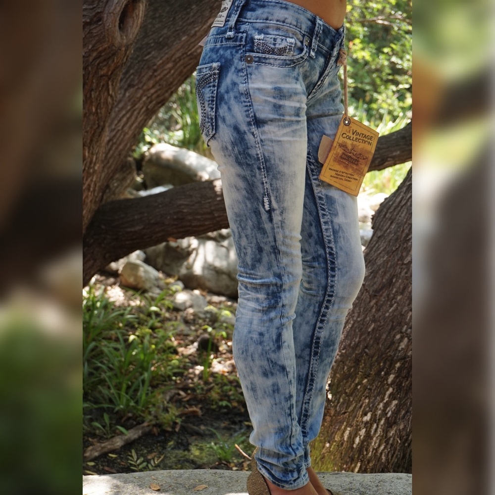 NWT Big Star Jenae Skinny Jeans Size 26 #6 Defects